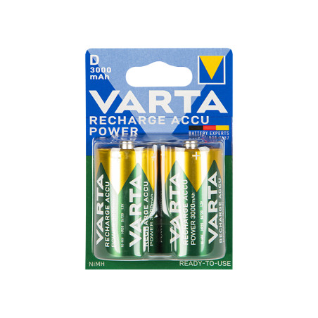 82-594- Batteri r20 ni-mh 3000mah varta