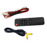 Hängande takmonterad LED-monitor på 22 tum med Android-system, USB, FM, Bluetooth, WiFi och 12V/24V.