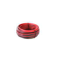Högtalarkabel CCA 1mm 10M röd-svart.