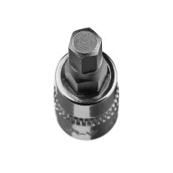 Hexagonalt hylsa H5 på 1/4-tums fäste, kort, 37 mm
