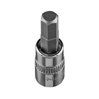 Końcówka sześciokątna H6 na nasadce 1/4', krótka, 37 mm