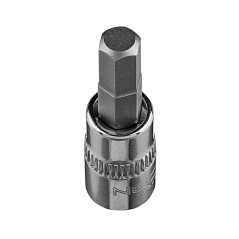 Sexkantig ände H6 på 1/4-tums fäste, kort, 37 mm