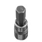 Hexagonal ändbit H7 på 1/4' fäste, kort, 37 mm