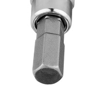Końcówka sześciokątna H7 na nasadce 1/4', krótka, 37 mm