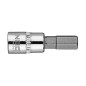 Hexagonal ändbit H7 på 1/4' fäste, kort, 37 mm