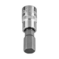 Hexagonalt huvud H8 på 1/4-tums fäste, kort, 37 mm