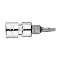 Końcówka TORX TX10 na nasadce 1/4', krótka, 37 mm