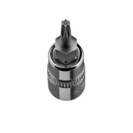 Końcówka TORX TX10 na nasadce 1/4', krótka, 37 mm