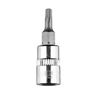 Spetsen TORX TX15 på en 1/4-tums hylsa, kort, 37 mm