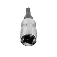 Spetsen TORX TX15 på en 1/4-tums hylsa, kort, 37 mm