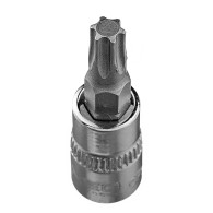 Spetsen TORX TX30 på en 1/4-tums fäste, kort, 37 mm.