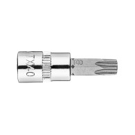 Spetsen TORX TX40 på en 1/4-tums fäste, kort, 37 mm