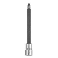 Końcówka wkrętakowa PH1 na nasadce 1/4', długa, 87 mm