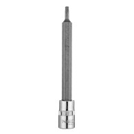 Spetsen TORX TX10 på en 1/4-tums fäste, lång, 87 mm