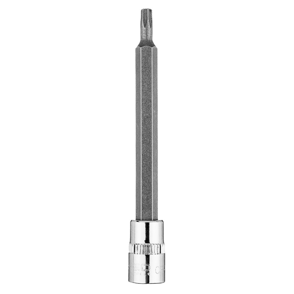 Spetsen TORX TX20 på en 1/4-tums fäste, lång, 87 mm Spetsen TORX TX20 på en 1/4-tums fäste, lång, 87 mm