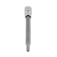 Spetsen TORX TX27 på en 1/4-tums fäste, lång, 87 mm.