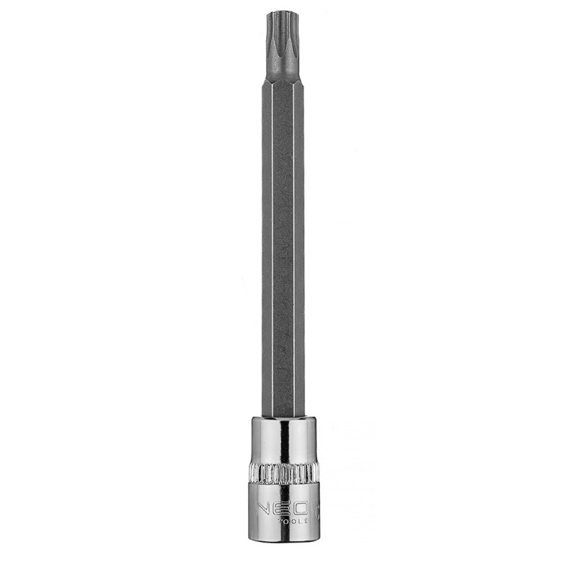 Spetsen TORX TX30 på en 1/4-tums fäste, lång, 87 mm.