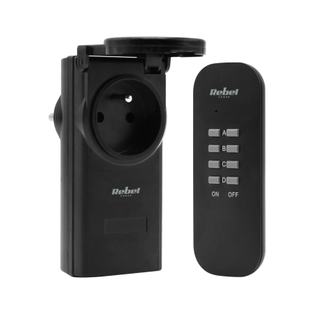Nätuttag Rebel styrd med fjärrkontroll - extern