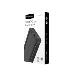 Solcellsladdare PowerBank Kruger&Matz 10000mAh Li-ion med 3 olika ändar | HandlaSmidigt.se