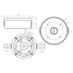 77-921- Kamerafodral vitt bl-d32w