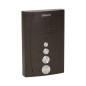 En enfamiljshemlarm med intercom, handsfree, svart ELUVIO INTERCOM.