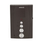 En enfamiljshemlarm med intercom, handsfree, svart ELUVIO INTERCOM.