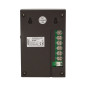 En enfamiljshemlarm med intercom, handsfree, svart ELUVIO INTERCOM.