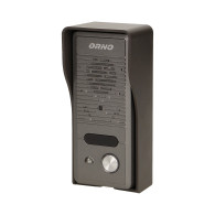 En enfamiljshemlarm med intercom, handsfree, svart ELUVIO INTERCOM.