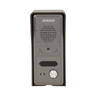En enfamiljshemlarm med intercom, handsfree, svart ELUVIO INTERCOM.