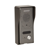 En enfamiljshemlarm med intercom, handsfree, svart ELUVIO INTERCOM.