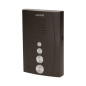 En enfamiljshemlarm med intercom, handsfree, svart ELUVIO INTERCOM.