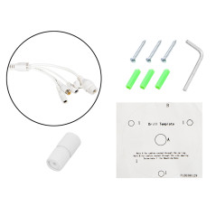 77-853- IP-kamera 5MP bl-5is28bwm/sd/poe starlight vit tubkamera