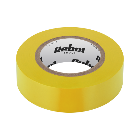 Isolerande klisterremsa REBEL (0,13 mm x 19 mm x 10 yd) gul