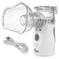 Portabel / handhållen trådlös nebulisatorinhalator Promedix, set, masker, PR-835
