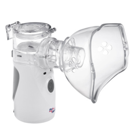 Portabel / handhållen trådlös nebulisatorinhalator Promedix, set, masker, PR-835