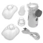 Portabel / handhållen trådlös nebulisatorinhalator Promedix, set, masker, PR-835
