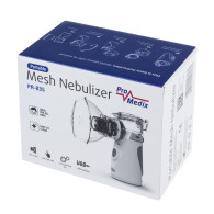 Portabel / handhållen trådlös nebulisatorinhalator Promedix, set, masker, PR-835