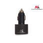 MCE76 37545 Bil laddare 2xUSB, 5.2A, lightning spiral 1.8m