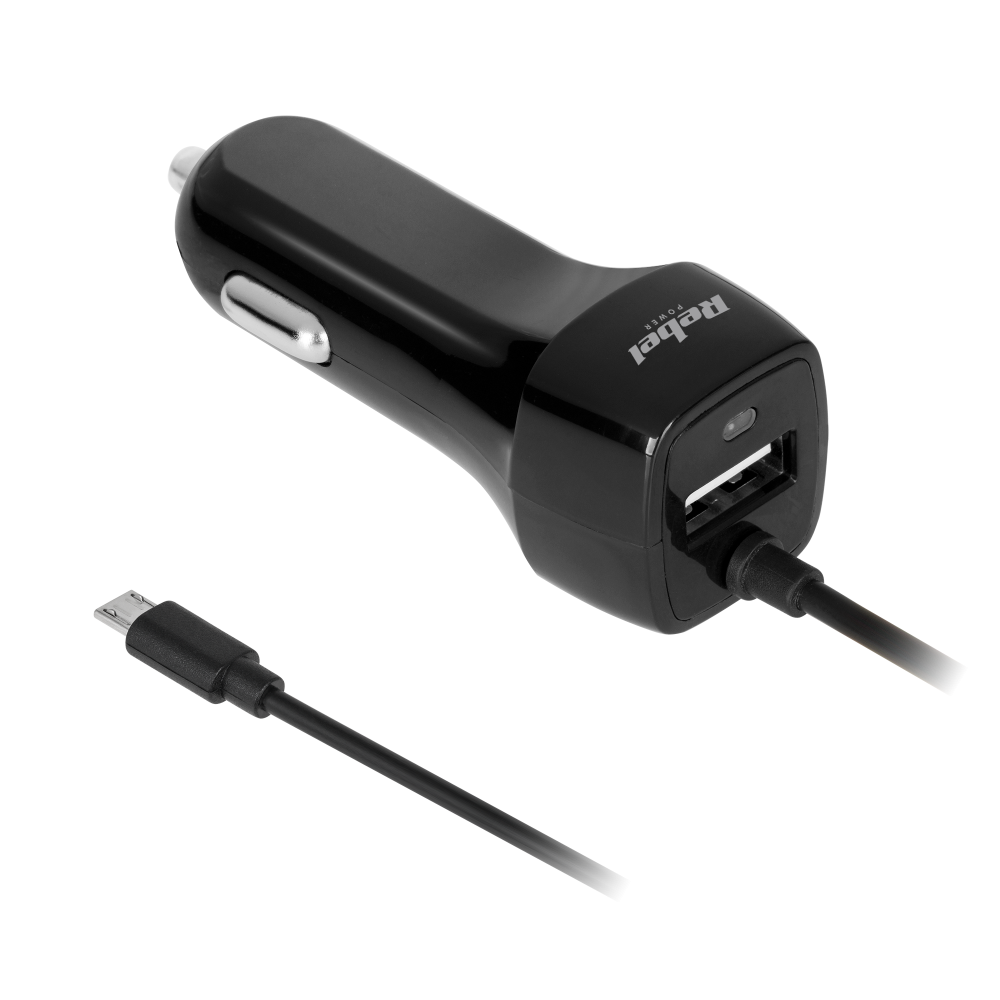 Ładowarka samochodowa Rebel micro USB