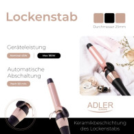 AD 2117 Locktång - 25mm - temperaturreglering.