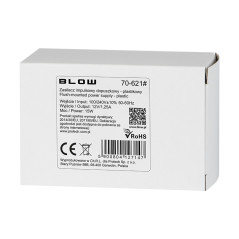 70-621- Strömförsörjning med impulsreglering 12v/1,25a 15w svart