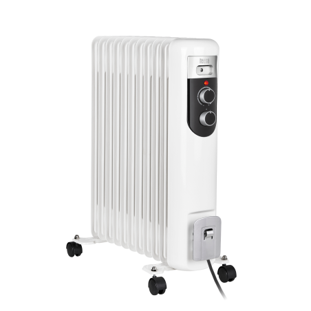 Oljevärmeapparat Teesa 2500W, 11 ribbor