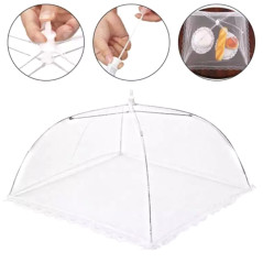 AG498A Myggnätsskydd för mat - vit