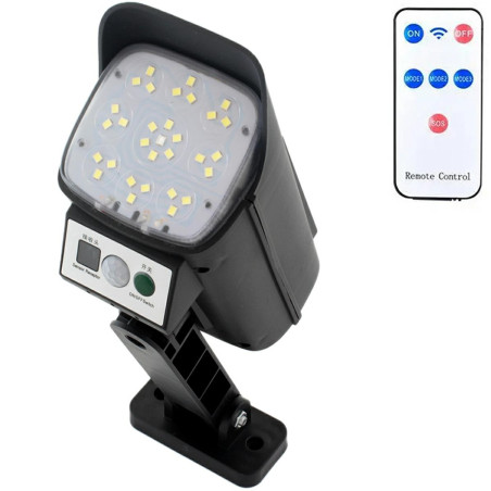 AK333 Solar LED-lampa med kamerafälla