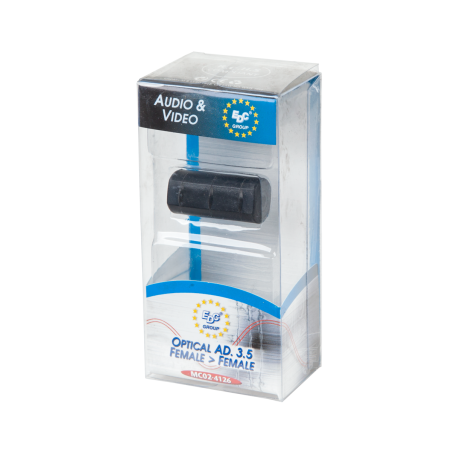 EDC-kontakt 3,5 mm Jack grön - 3,5 mm Jack grön optisk