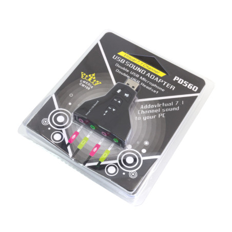 AK103D Musik USB 7.1 ljudkort