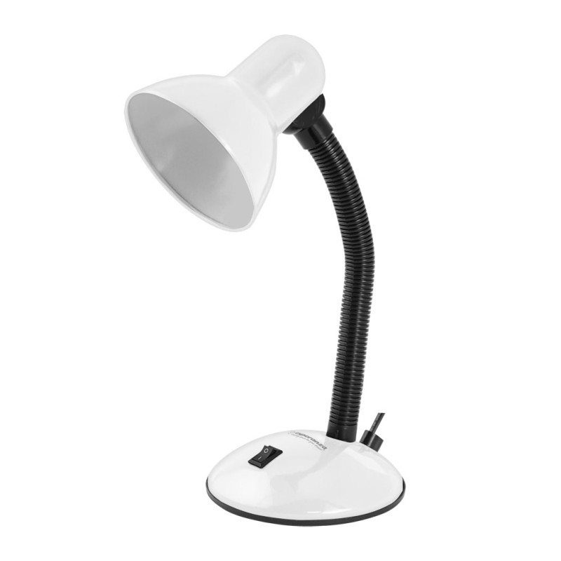 ELD107W Esperanza skrivbordslampa e27 arcturus vit