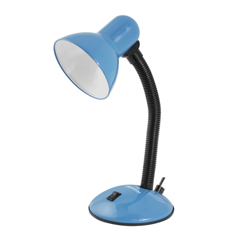 ELD107B Esperanza lampka biurkowa e27 arcturus niebieska ELD107B Esperanza lampka biurkowa e27 arcturus niebieska