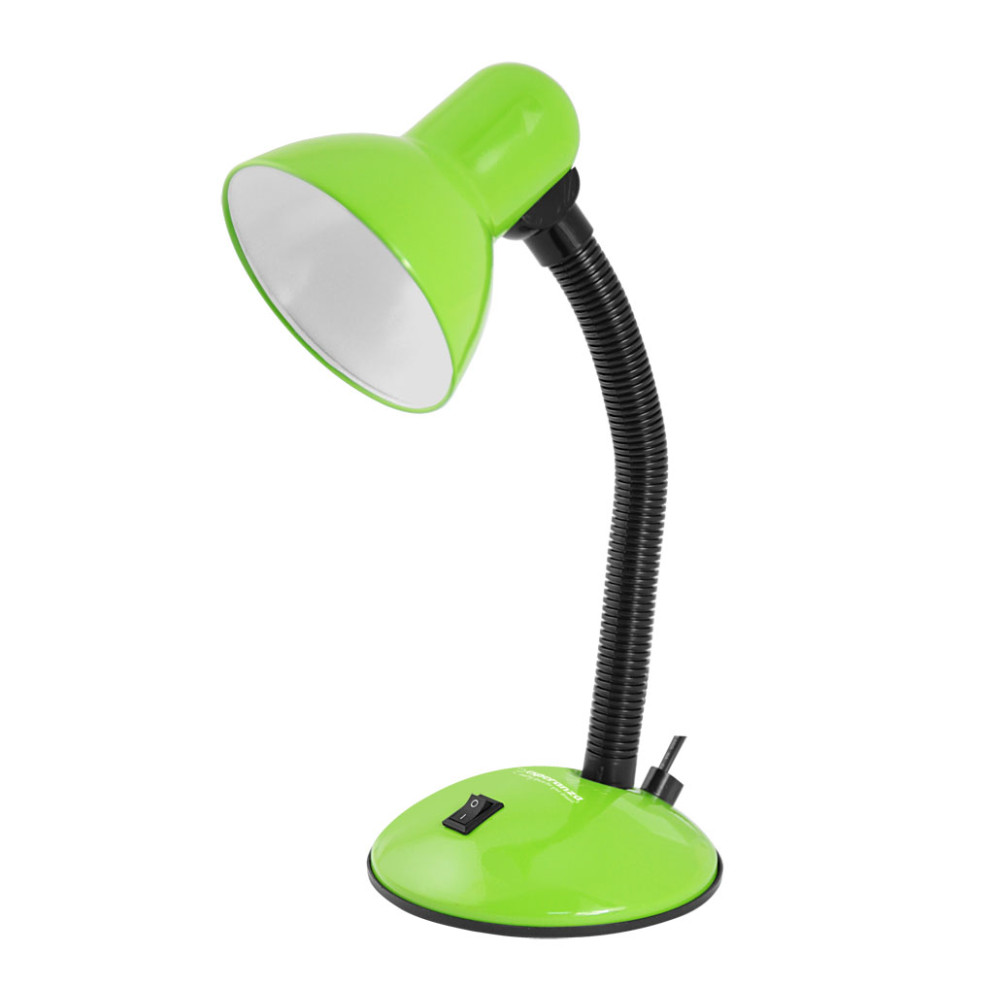 ELD107G Esperanza lampka biurkowa e27 arcturus zielona ELD107G Esperanza lampka biurkowa e27 arcturus zielona