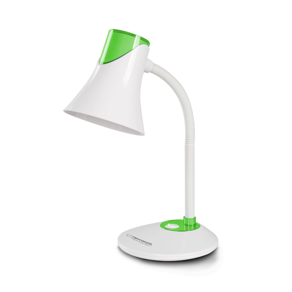 ELD111G Esperanza lampka biurkowa e27 polaris zielona ELD111G Esperanza lampka biurkowa e27 polaris zielona